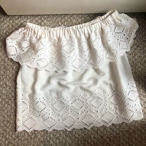 Off the shoulder blouse, size small